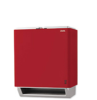 Red Automatic Paper Towel Dispenser